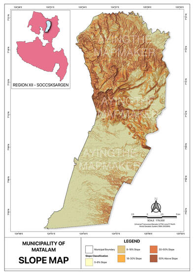 Slope Thematic Map