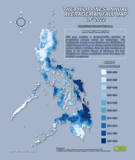 Rainfall Thematic Map