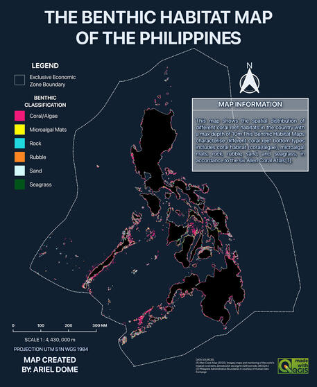 Benthic Habitat Distribution Map