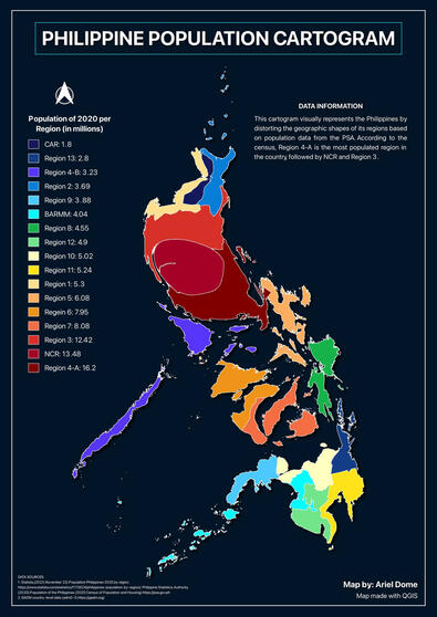 Philippine Cartogram