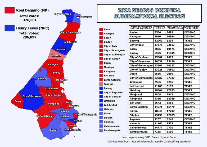 Gubernatorial Map