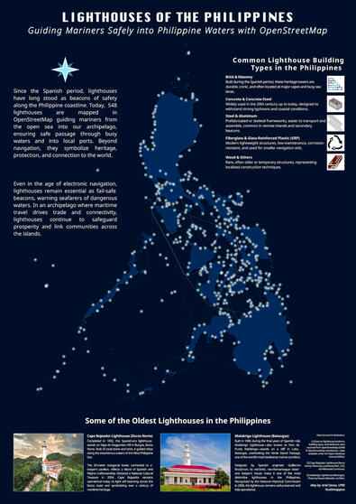 Lighthouses of the Philippines (OSM)