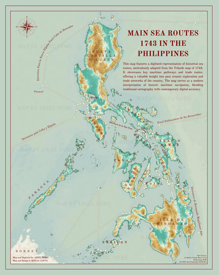 1743 Sea Routes